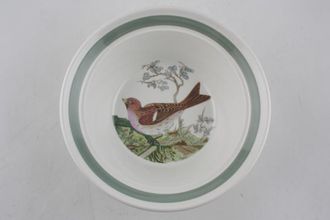 Portmeirion Birds of Britain - Backstamp 1 - Old Rimmed Bowl Redpoll 6 1/2"