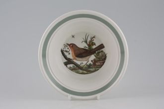 Portmeirion Birds of Britain - Backstamp 1 - Old Rimmed Bowl Robin 6 1/2"
