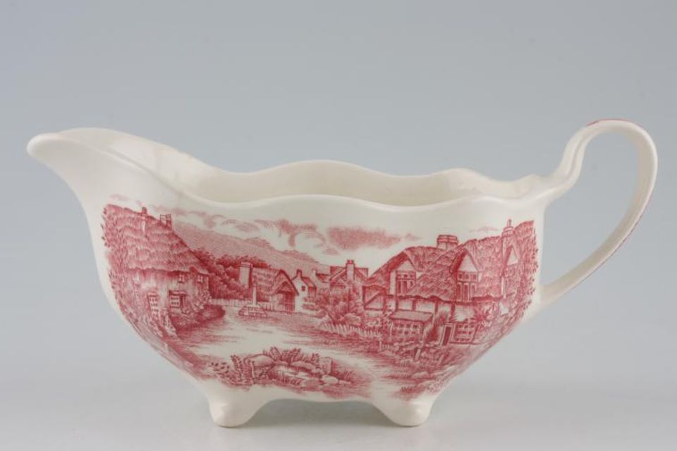 Johnson Brothers Olde English Countryside - Pink Sauce Boat
