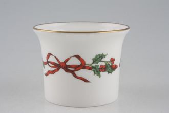 Sell Royal Worcester Holly Ribbons Candle Holder Votive 2 7/8" x 2 1/4"