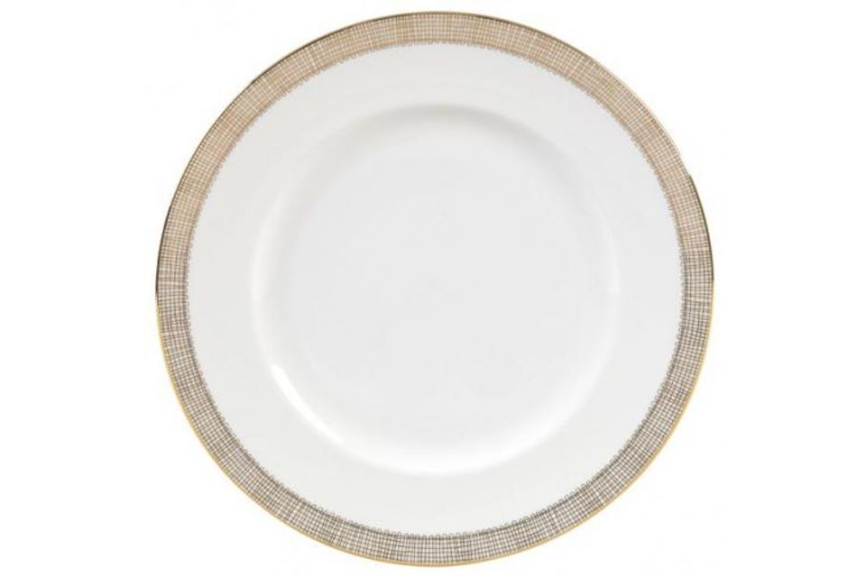 Vera Wang for Wedgwood Gilded Weave Dinner Plate 10 3/4"