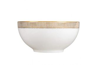 Sell Vera Wang for Wedgwood Gilded Weave Soup / Cereal Bowl 6"