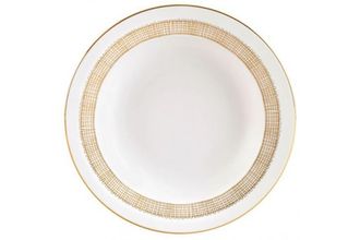 Sell Vera Wang for Wedgwood Gilded Weave Soup Plate 9"