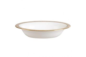 Vera Wang for Wedgwood Gilded Weave Vegetable Dish (Open) 10"