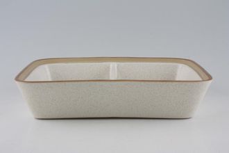 Sell Denby Potters Wheel - Tan Centre Vegetable Tureen Base Only oblong, divided 11" x 8"