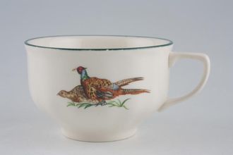 Johnson Brothers Brookshire Teacup Green Line round top. 3 1/2" x 2 1/4"