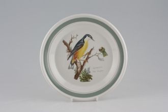 Sell Portmeirion Birds of Britain - Backstamp 2 - Green and Orange Tea / Side Plate Nuthatch 7 1/4"