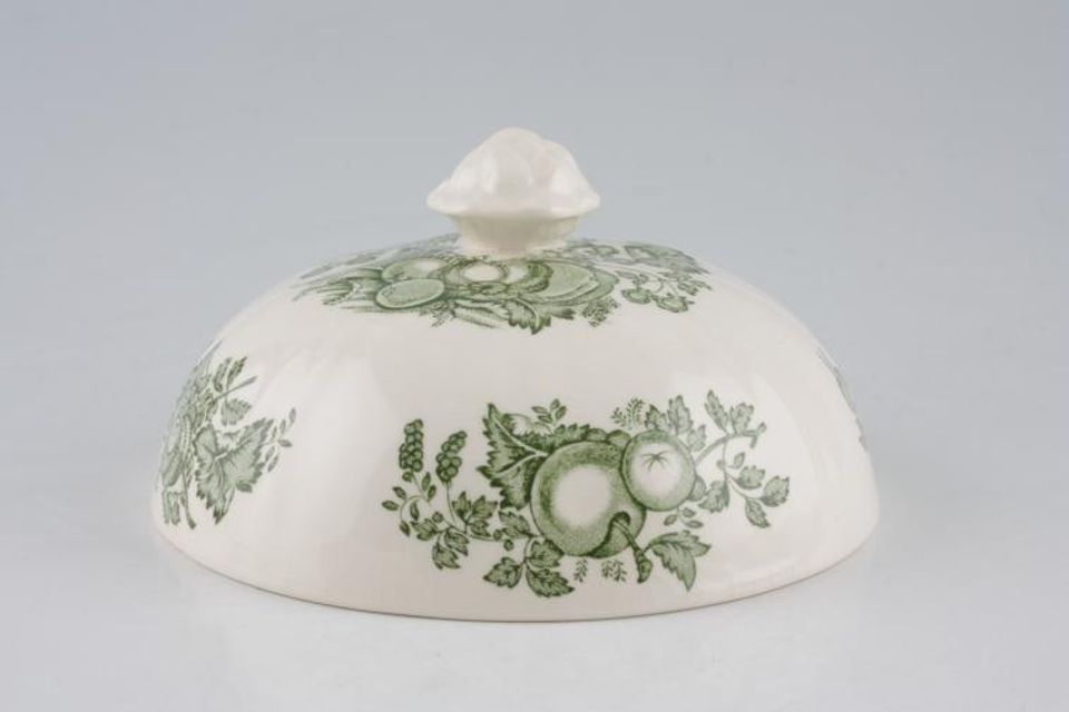 Masons Fruit Basket - Green Muffin Dish Lid for round lided dish
