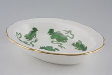 Wedgwood Chinese Tigers - Green Vegetable Dish (Open) 11" thumb 2