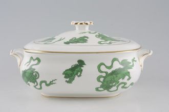 Sell Wedgwood Chinese Tigers - Green Vegetable Tureen with Lid