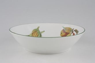 Sell Royal Worcester Evesham Vale Soup / Cereal Bowl Coupe Shape - Sweetcorn, Apple, Blackcurrants 6 3/4"