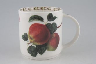 Queens Hookers Fruit Mug Straight side - Apple and Pear 3 1/8" x 3 3/8"