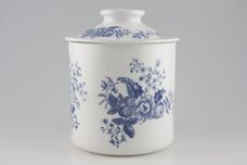 Royal Worcester Rhapsody Storage Jar + Lid Height without lid 6 3/4" thumb 1