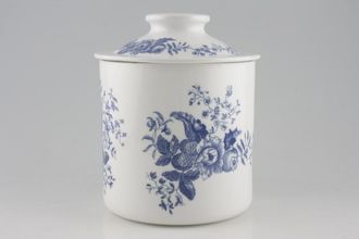 Royal Worcester Rhapsody Storage Jar + Lid Height without lid 6 3/4"