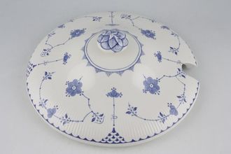 Masons Denmark - Blue Vegetable Tureen Lid Only Cut out in lid 8 3/4"