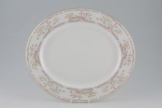 Royal Worcester Lagoon Oval Platter 13 1/4"
