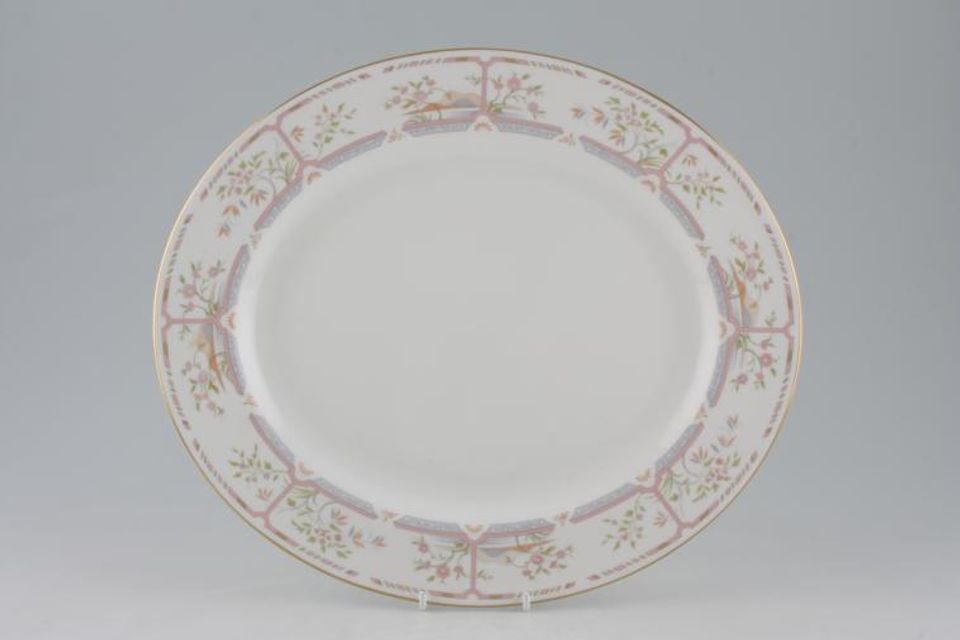 Royal Worcester Lagoon Oval Platter 13 1/4"