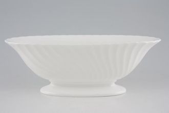 Wedgwood Candlelight Bowl (Giftware) Oval, Footed 10 5/8" x 3 3/4"