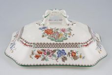 Spode Chinese Rose - New Backstamp Soup Tureen + Lid Oblong thumb 3