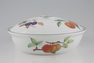 Sell Royal Worcester Evesham Vale Casserole Dish + Lid Round - Knob on Lid - No Handles, Fruits may vary 1 1/2pt