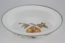 Royal Worcester Evesham Vale Pie Dish Oval 7 1/2" thumb 2