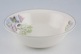 Meakin Down by the Seine Serving Bowl 8 1/4"