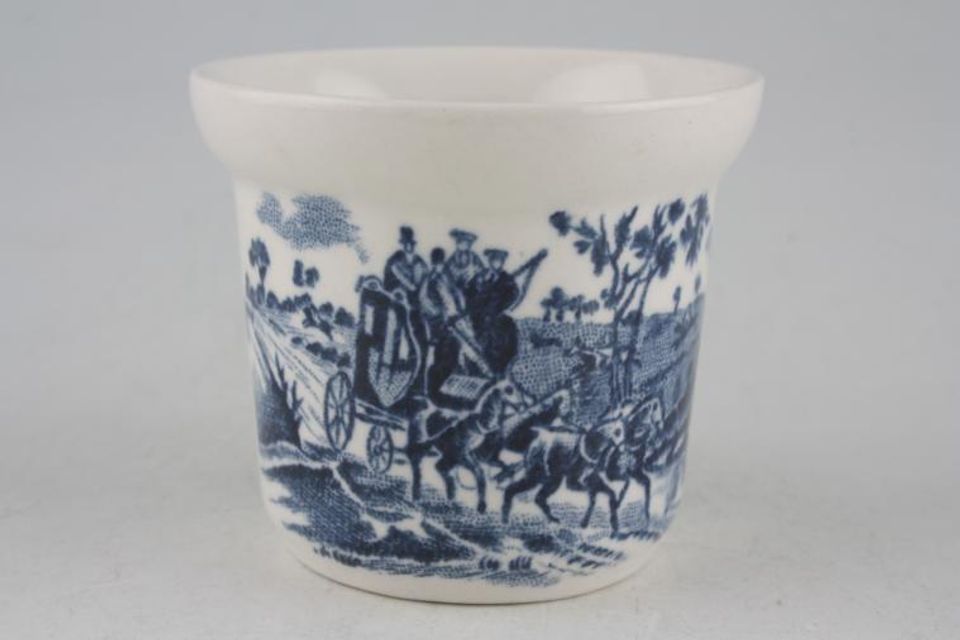 Johnson Brothers Coaching Scenes - Blue Egg Cup 2 1/8" x 1 3/4"