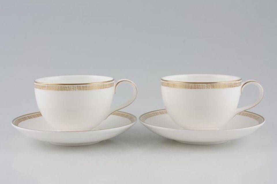 Marks & Spencer Mosaic Teacup & Saucer - Set of 2 Stock clearance offer. Some seconds.