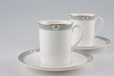 Marks & Spencer Felsham Coffee Cans & Saucers - Set of 2 Stock clearance offer. Some seconds. Cans measure 2 3/8 x 2 3/4". thumb 2
