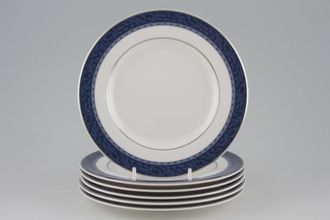 Marks & Spencer Hampton - Blue Tea / Side Plate - Set of 6 Stock clearance offer. Some seconds. 6 1/2"