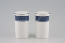 Marks & Spencer Hampton - Blue Salt and Pepper Pot Set Stock clearance offer. Some seconds. thumb 1