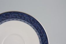 Marks & Spencer Hampton - Blue Tea / Soup Saucers - Set of 6 Stock clearance offer. Some seconds. 6" thumb 2