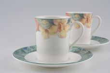 Marks & Spencer Millbrook Coffee Cans & Saucers - Set of 2 Stock clearance offer. Some seconds. 2 1/4" x 2 3/4" thumb 2