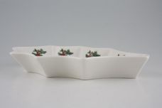 Portmeirion The Holly and The Ivy Serving Dish Leaf shape 10" thumb 2