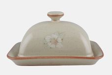 Denby Daybreak Butter Dish + Lid Knob | Rounded Lid thumb 1