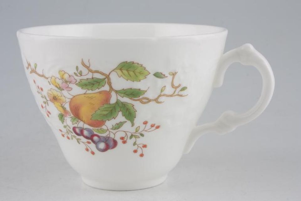 Coalport Wenlock Fruit - Embossed - No Gold Teacup Pears on front - smooth rim 3 1/2" x 2 1/2"