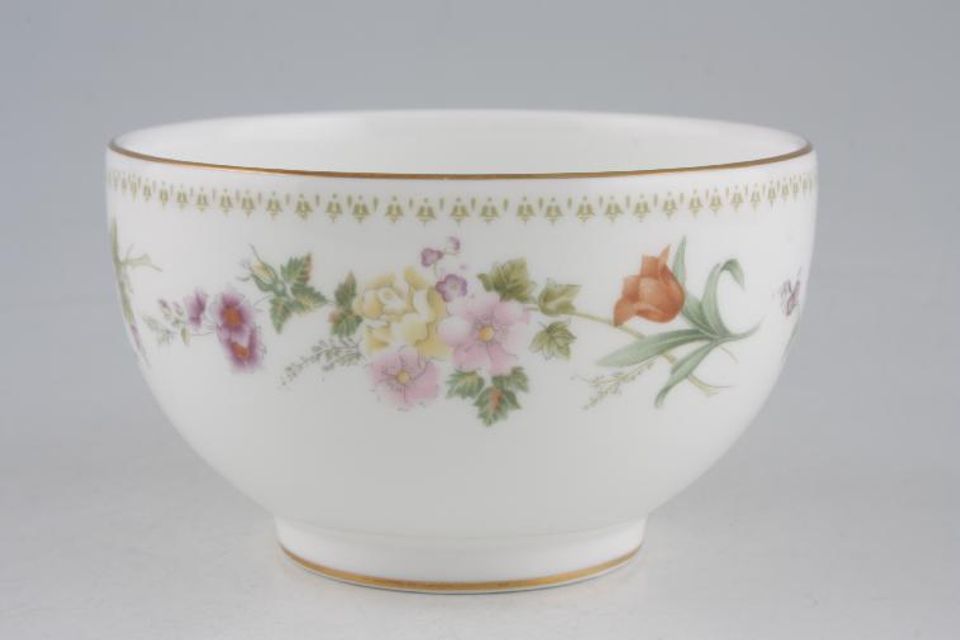 Wedgwood Mirabelle R4537 Sugar Bowl - Open (Tea) Not Footed 4"