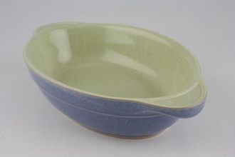 Denby Juice Entrée Round Eared - Berry Outer, Apple Inner 8 3/4" x 5 1/8" x 2"