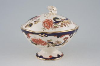 Masons Mandalay - Blue Bowl (Giftware) Victorian Covered Bowl 6"