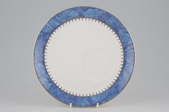 Queens Symphony TV Tray Round Blue - straight sided mug fits this 8 1/4"
