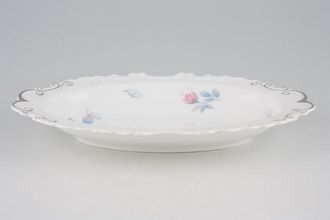 Royal Albert Sorrento - Silver Edge Dish (Giftware) 10 1/4"