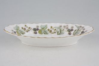 Royal Worcester Lavinia - White Pickle Dish 8"