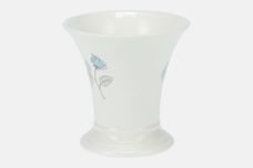 Wedgwood Ice Rose Vase Flared Shape 3 3/8" x 3 1/2" thumb 3