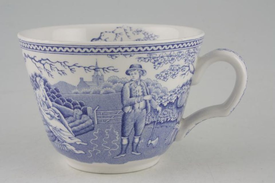 Spode Blue Room Collection Teacup Woodman 3 5/8" x 2 5/8"