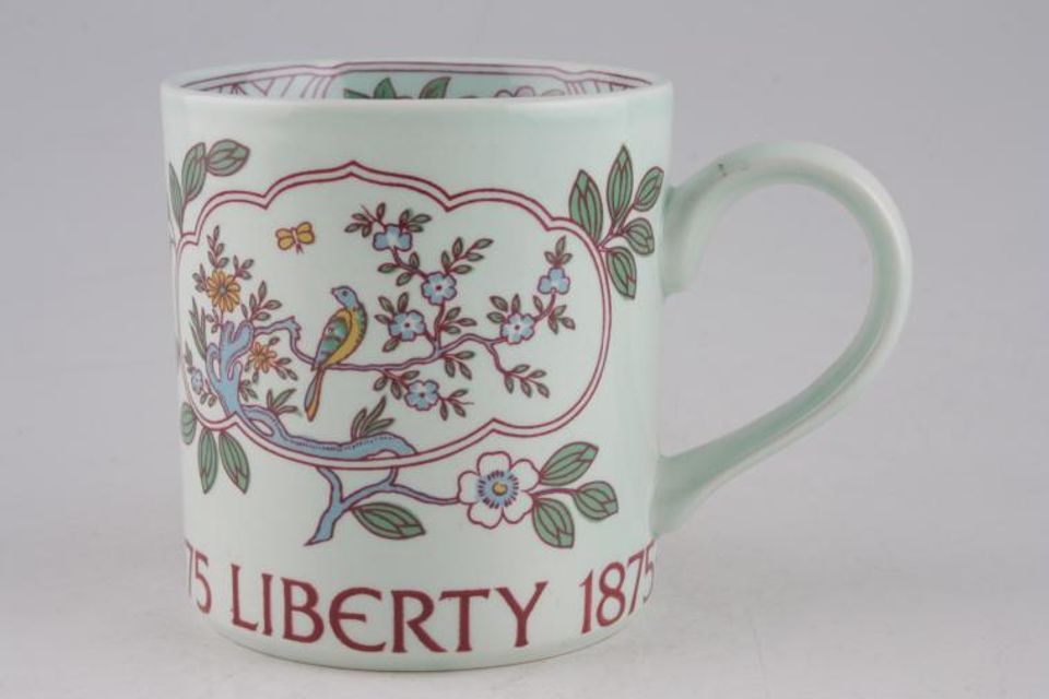 Adams Liberty Mugs Mug 1875-1975 - Singapore Bird 3 1/8" x 3 3/8"
