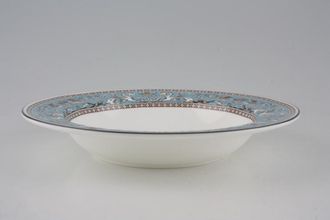 Sell Wedgwood Florentine Turquoise Rimmed Bowl No Inner Turquoise & Black Band 8"