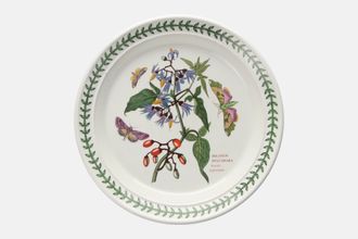 Sell Portmeirion Botanic Garden - Older Backstamps Salad/Dessert Plate Solanum Dulcamara - Woody Nightshade, 3 Moths 8 1/2"