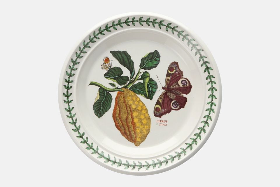 Portmeirion Botanic Garden - Older Backstamps Tea / Side Plate Citron - Citrus 7 1/4"