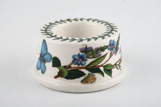 Portmeirion Botanic Garden - Older Backstamps Tea Light Holder or Egg Cup. Veronica Chamaedrys - Speedwell 3" x 1 3/4"