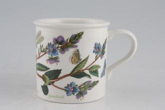 Sell Portmeirion Botanic Garden - Older Backstamps Coffee Cup Drum shape - Veronica Chamaedrys - Speedwell 2 1/2" x 2 5/8"